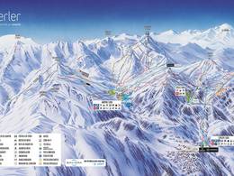 Mappa delle piste Cerler