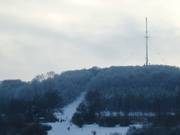 Hesselberg con pista da sci