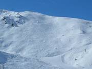 Vista sull’itinerario sciistico Adrenalin