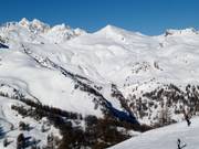 Vista sulle discese di Serre Chevalier