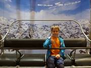 Anche i bambini trovano fantastica la seggiovia.