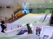 Vista sulla ex pista da sci nella Skihalle Snow City Egypt