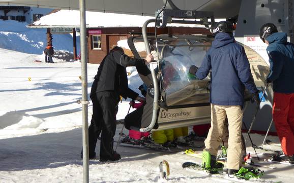 Alpenrheintal (Valle dell'Alpenrhein): Cortesia nei comprensori sciistici – Cortesia Pizol - Bad Ragaz/Wangs