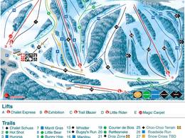 Mappa delle piste The Heights - Horseshoe Valley