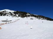 Facili discese nella valle di Horberg presso lo skilift Mittertrett