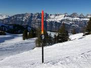 Segnaletica chiara delle piste