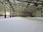 Area principianti dedicata con skilift a fune nella zona a valle della ski hall