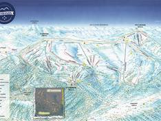Mappa delle piste Chabanon