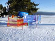 Segnaletica delle piste nell’area sciistica Zieleniec