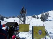 Gobelja relej - Skilift a piattello