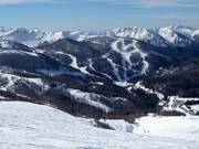 Vista sulle piste presso Vilina Voda