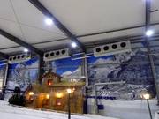 Unità di raffreddamento sul soffitto della sala