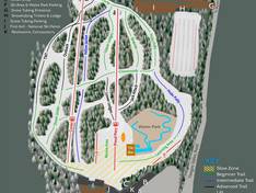 Mappa delle piste Yawgoo Valley