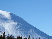 Pendio estremamente ripido presso il Nordre Kanken