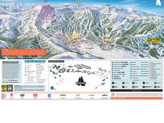 Mappa delle piste Kirkwood