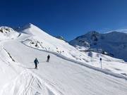 Discesa Furglerblick con vista sul Furgler 3.004 m