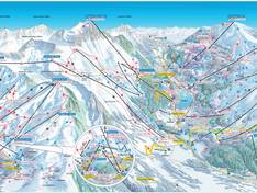 Mappa delle piste Arosa Lenzerheide