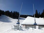 Innevamento con lance al Notschrei