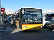 Autobus circolano fino alle stazioni a valle del Flumserberg.