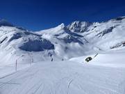 Discesa facile presso lo skilift Hüttenlift