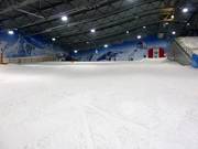 La parte superiore della pista principale