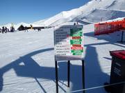 Informazioni operative attuali alla stazione a valle