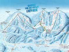 Mappa delle piste Hochficht