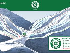 Mappa delle piste Dartmouth Skiway