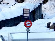 Il taxi Skihäsli circola sull'Hasliberg.