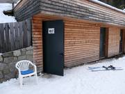 Servizi igienici curati presso la seggiovia Gampenlift