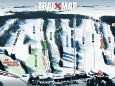 Mappa delle piste Holiday Mountain (MB)