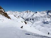 Pista Schmuggler an der Weißseejochbahn