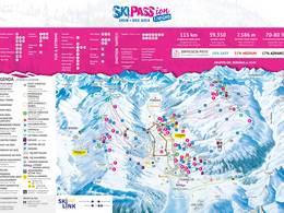 Mappa delle piste Livigno