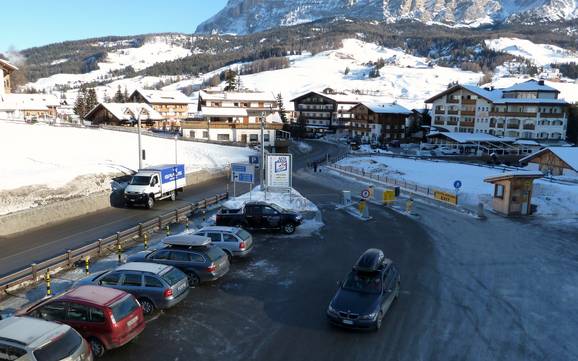 Alta Badia: Accesso nei comprensori sciistici e parcheggio – Accesso, parcheggi Alta Badia