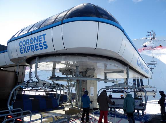 Coronet Express - Seggiocabinovia con seggiole 6 posti e cabine 8 posti