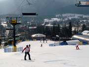 Pista di allenamento nella zona a valle