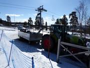 Trasporto ecologico nel villaggio turistico Idre Fjäll