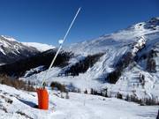 Lancia da neve presso la seggiovia Bodmenstafel