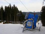 Innevamento sull’itinerario sciistico