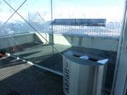 Contenitori per rifiuti presso la funivia Hochwurzen Gipfelbahn