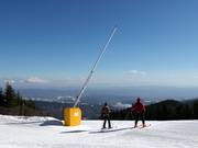 Innevamento completo a Borovets