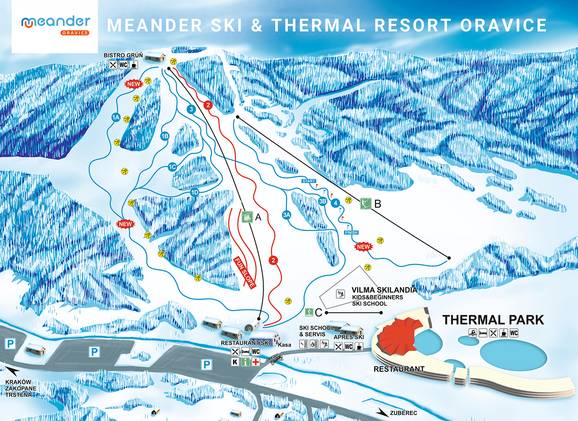 Meander Skipark – Oravice