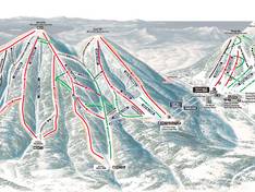Mappa delle piste Rusutsu