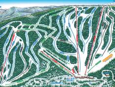 Mappa delle piste Snowy Range