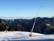 Innevamento artificiale al Kasberg