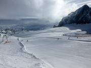 Ampia discesa presso la seggiovia del ghiacciaio di Schladming