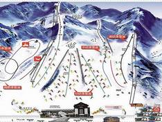 Mappa delle piste Badaling