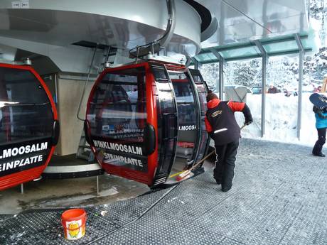 Alpi del Chiemgau: Pulizia nei comprensori sciistici – Pulizia Steinplatte Winklmoosalm - Waidring/Reit im Winkl