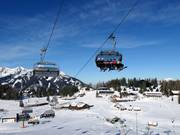 Höss-Express - 6pers.| Seggiovia ad alta velocità (ad agganciamento automatico) con cupole di protezione