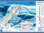 Mappa delle piste Kubínska hoľa